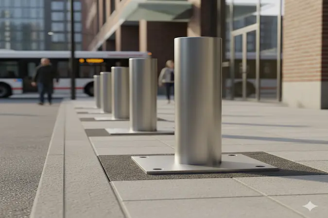 Shallow Fixed Bollards