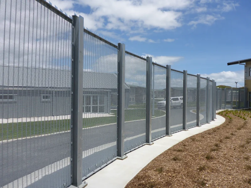 358 Anti-Climb Fence installed at Industrial Perimeter