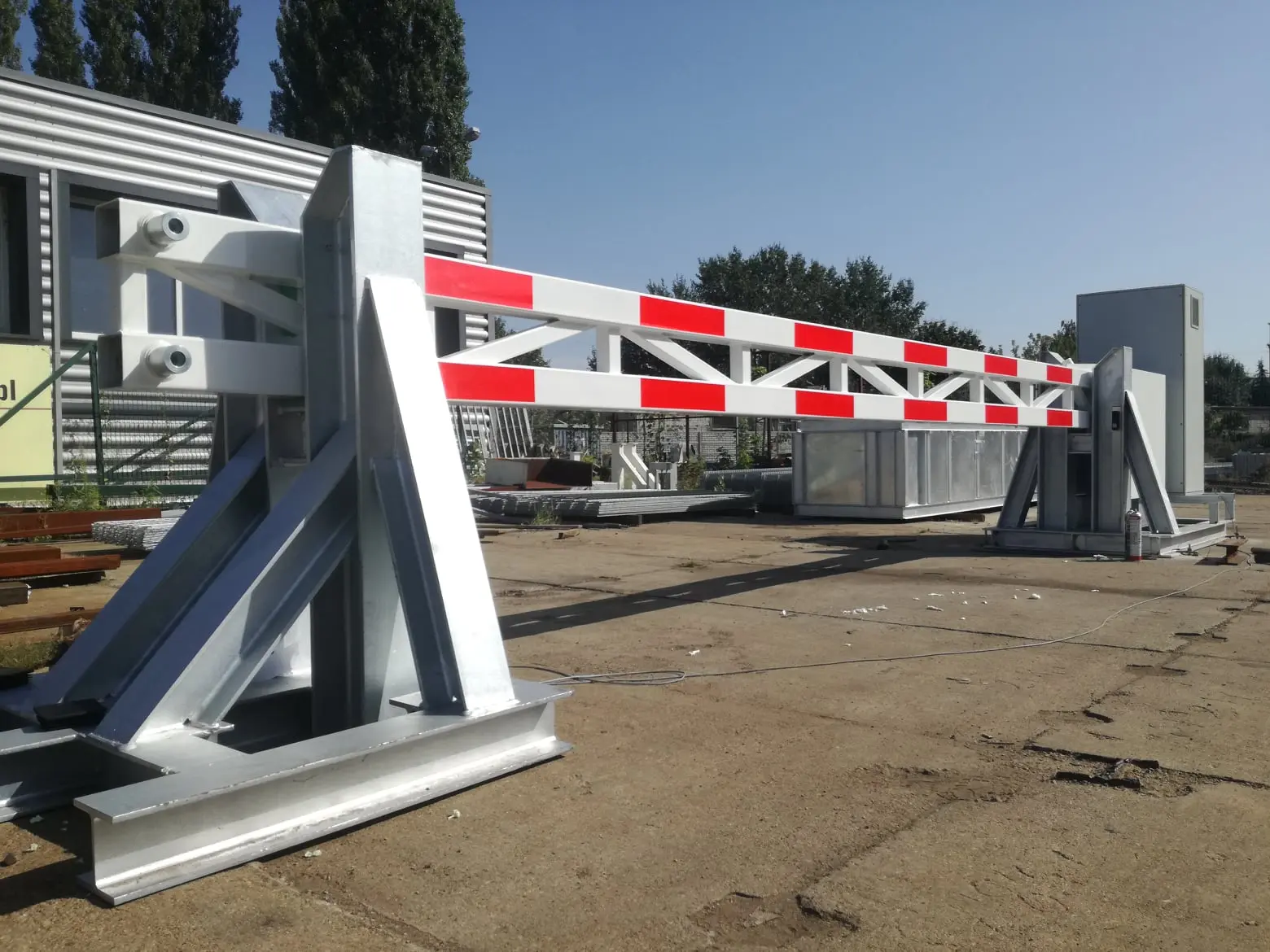 K12 Crash Barrier deployed at Oil & Gas Critical Zone