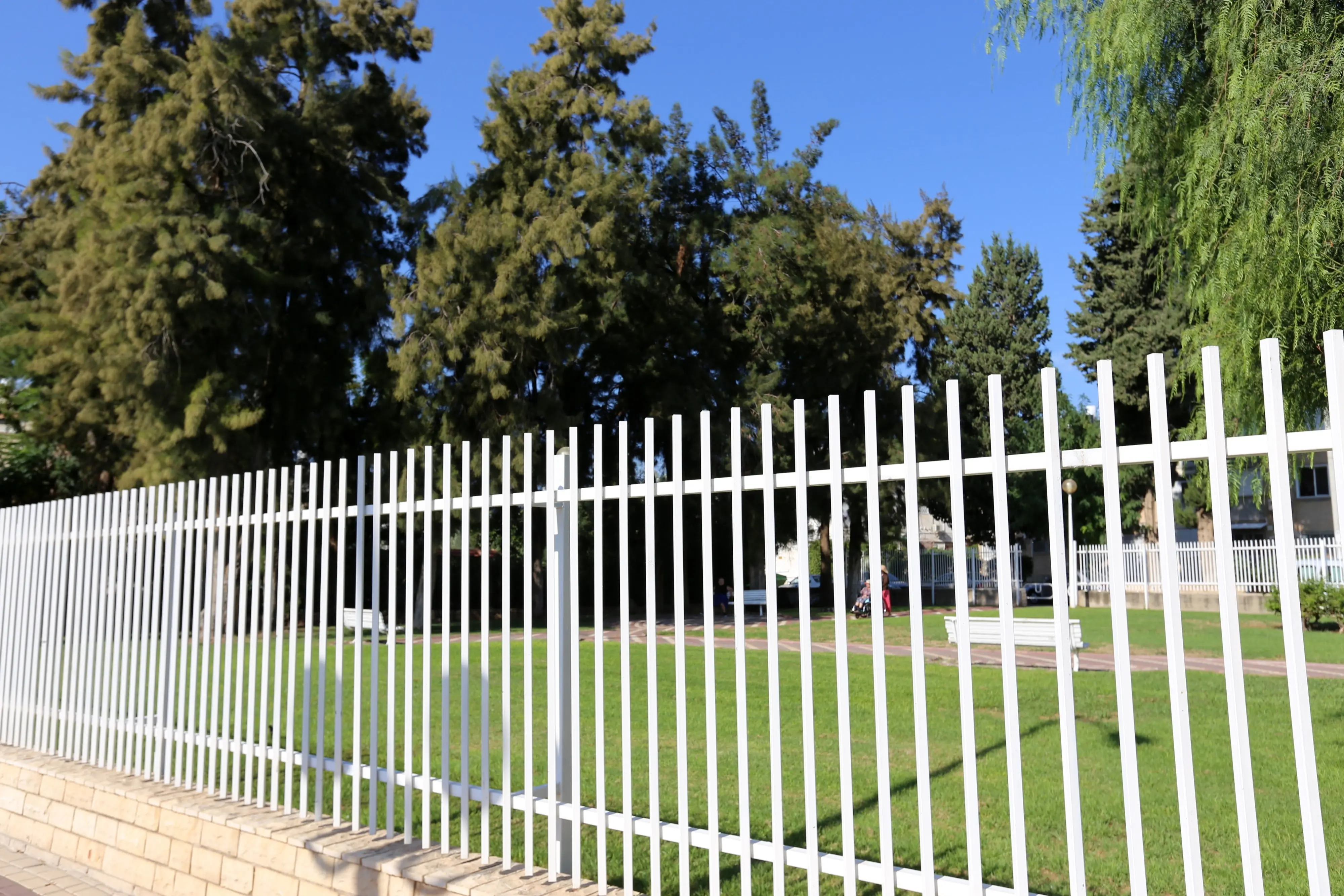 Palisade Fence with security enhancements at Residential Community
