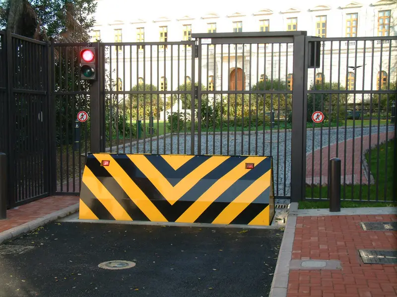 Crash Rated Road Blockers at Embassy