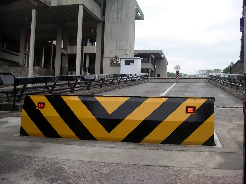Crash Rated Road Blockers at Corporate